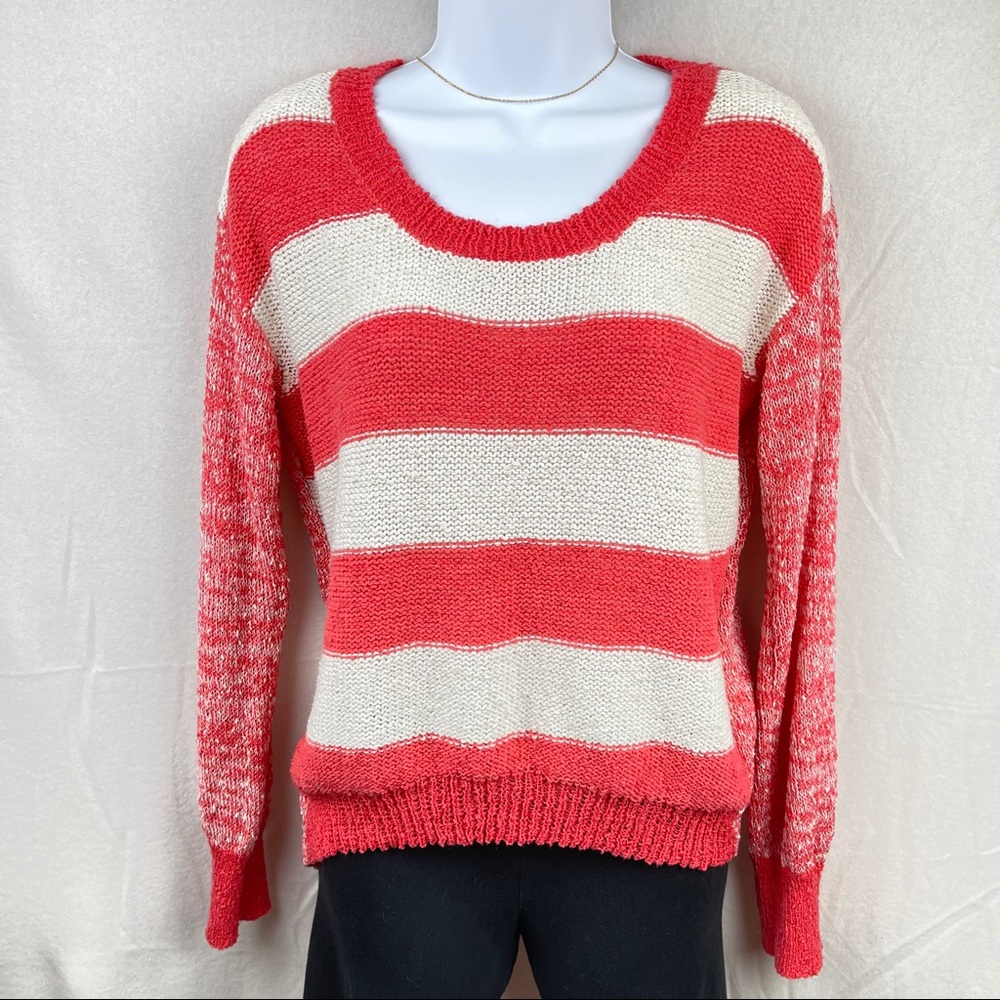 American Rag Pink Striped Sweater